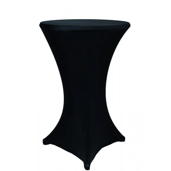 Housse noire pour mange-debout - 9P Location