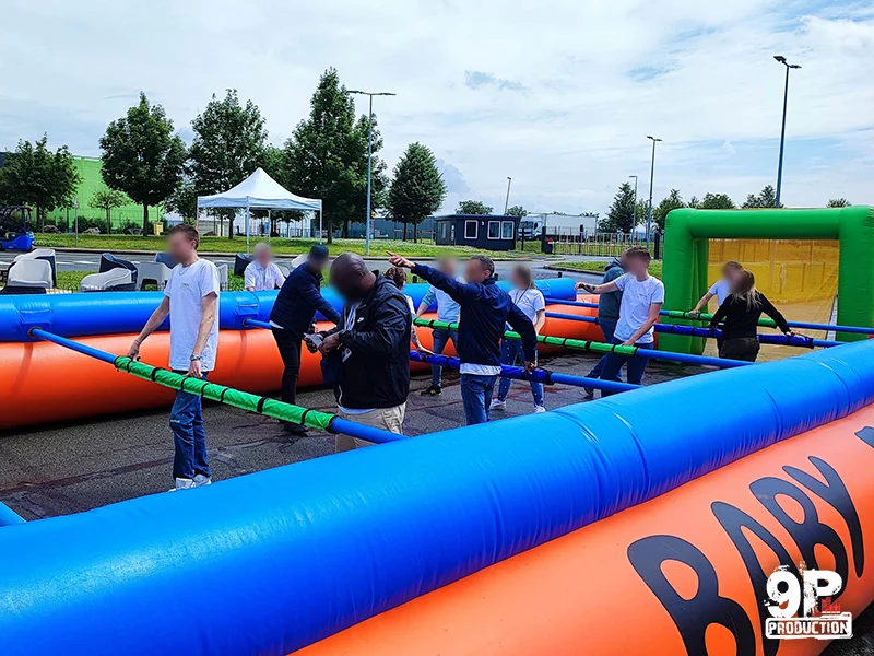 BABYFOOT HUMAIN GONFLABLE - 9P Location