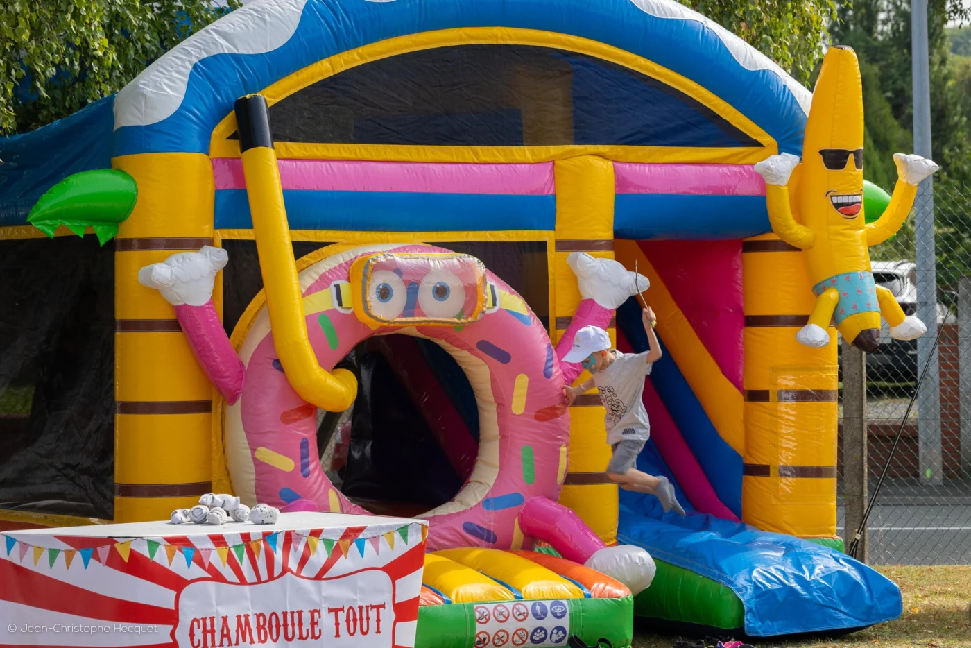 CHÂTEAU GONFLABLE MULTIPLAY SUMMER - 9P Location
