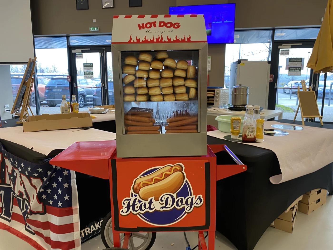 MACHINE A HOT-DOG - seule - 9P Location