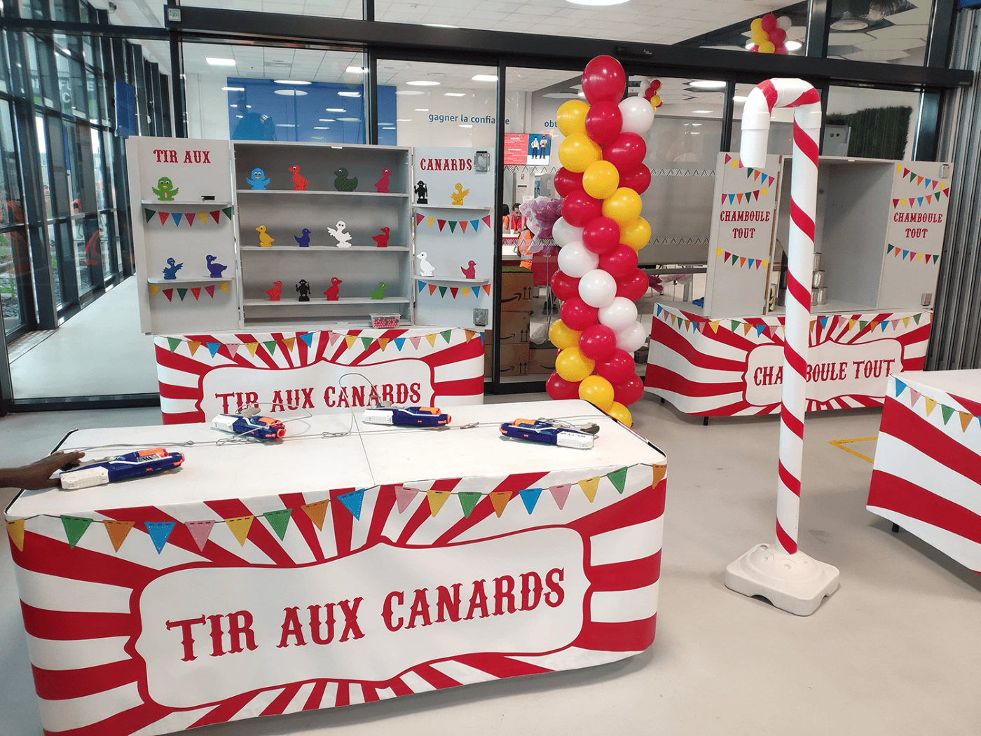 STAND TIR AUX CANARDS - 9P Location