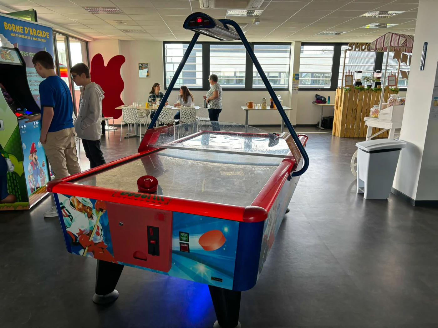 Table d'air hockey - 9P Location